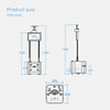 Tobotics Giraffe Robot-High performance autonomous obstacle avoidance ROS robot with independent suspension of two wheel differential